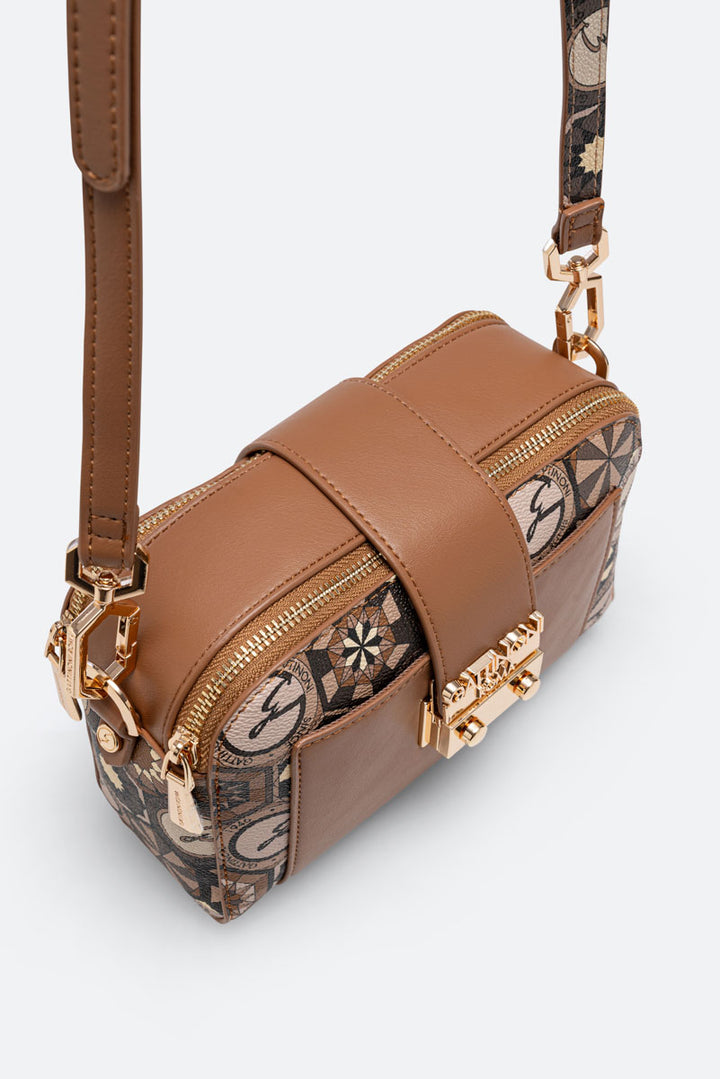 Mini trunk bag Teodosia Desert