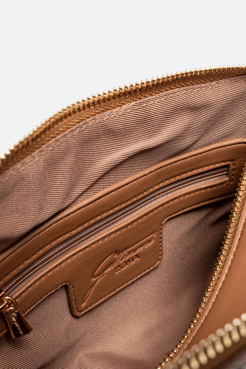 Mini trunk bag Teodosia Desert