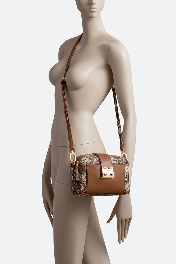 Mini trunk bag Teodosia Desert