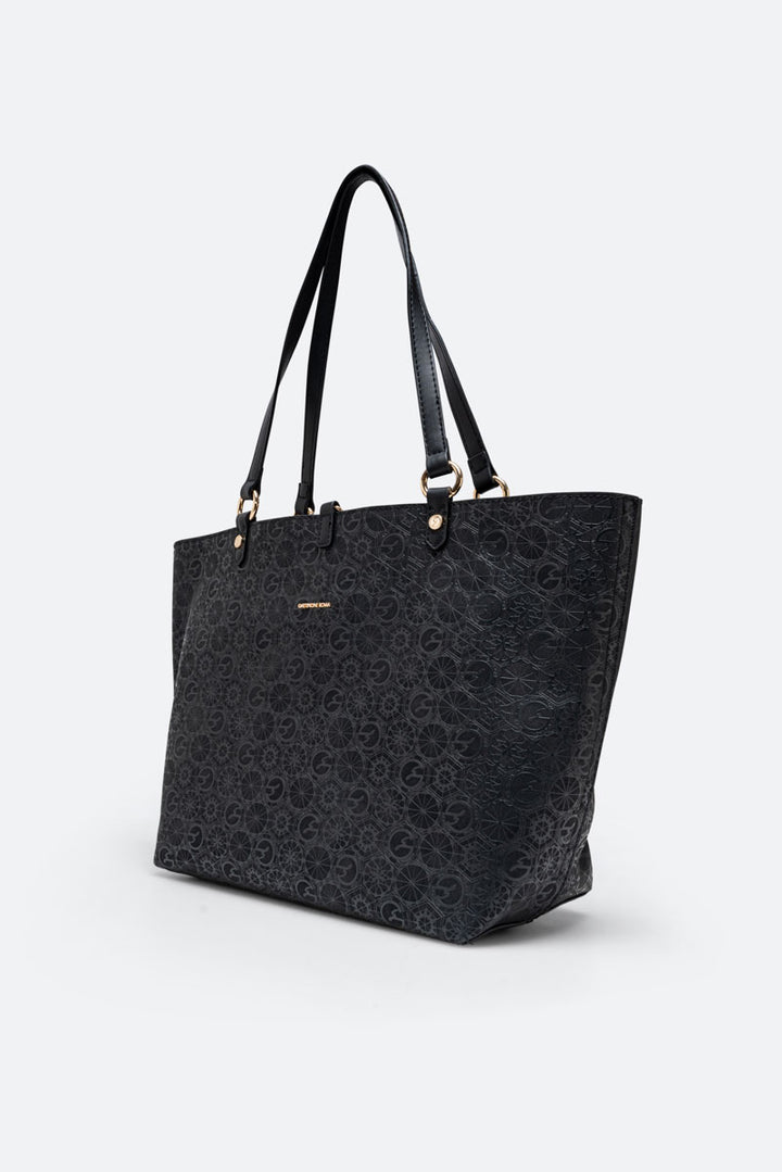 Tote bag reversibile piccola Teodosia Casual Nero