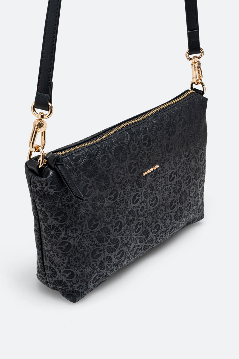 Tote bag reversibile piccola Teodosia Casual Nero