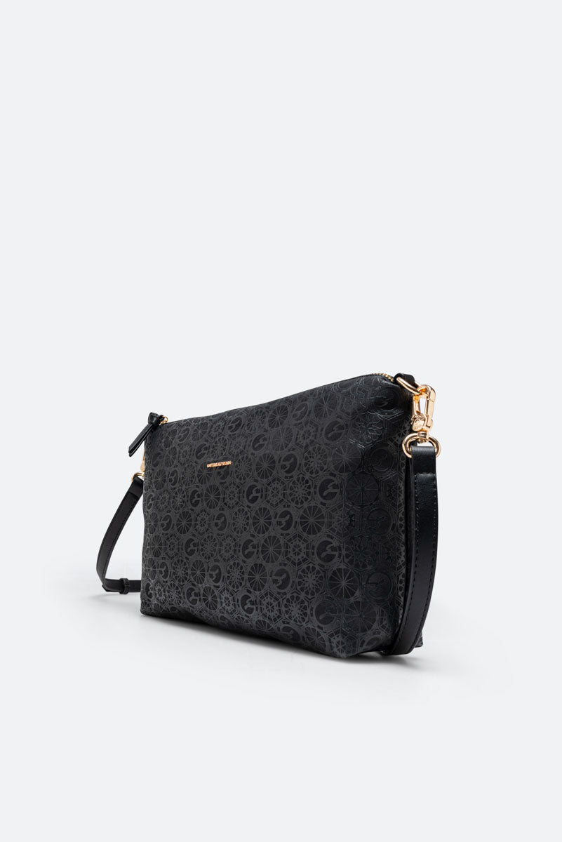 Tote bag reversibile piccola Teodosia Casual Nero