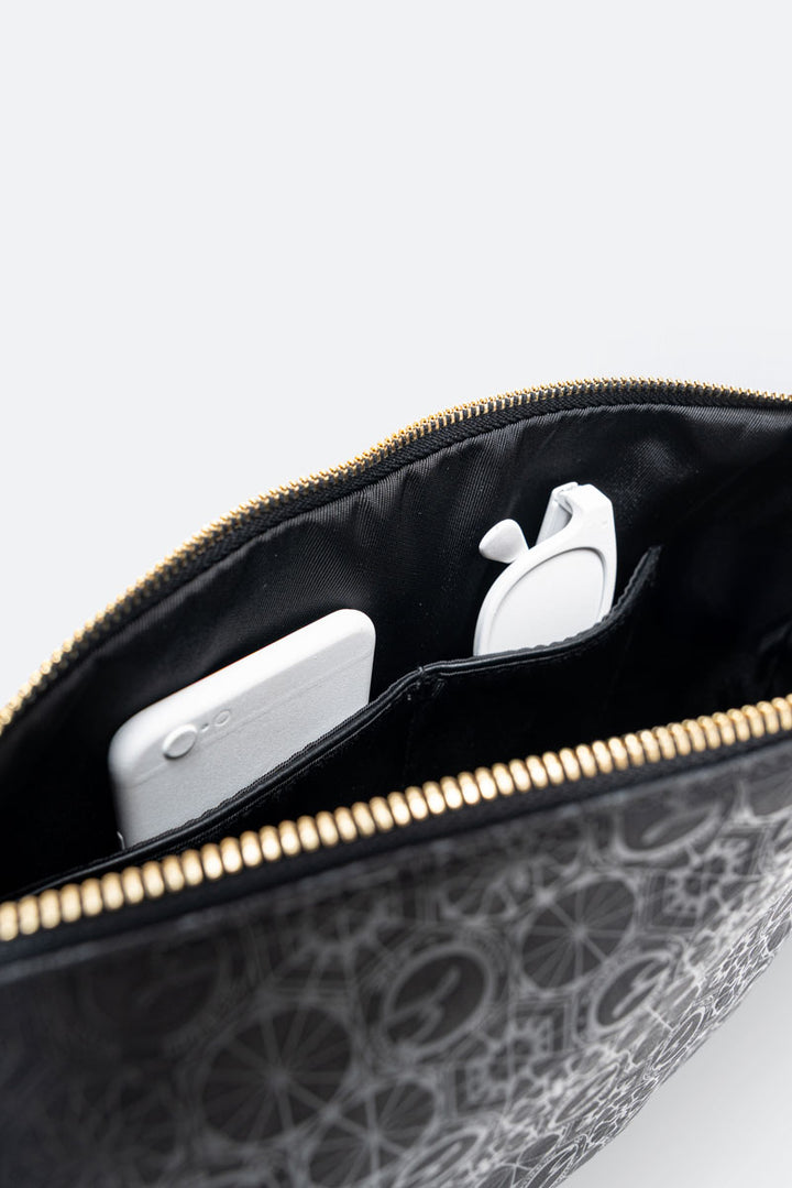 Tote bag reversibile piccola Teodosia Casual Nero