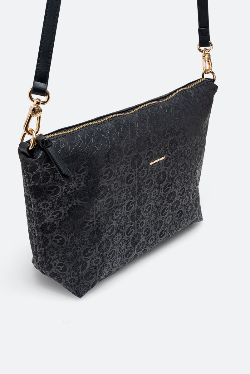 Tote bag reversibile Teodosia Casual Grande Nero