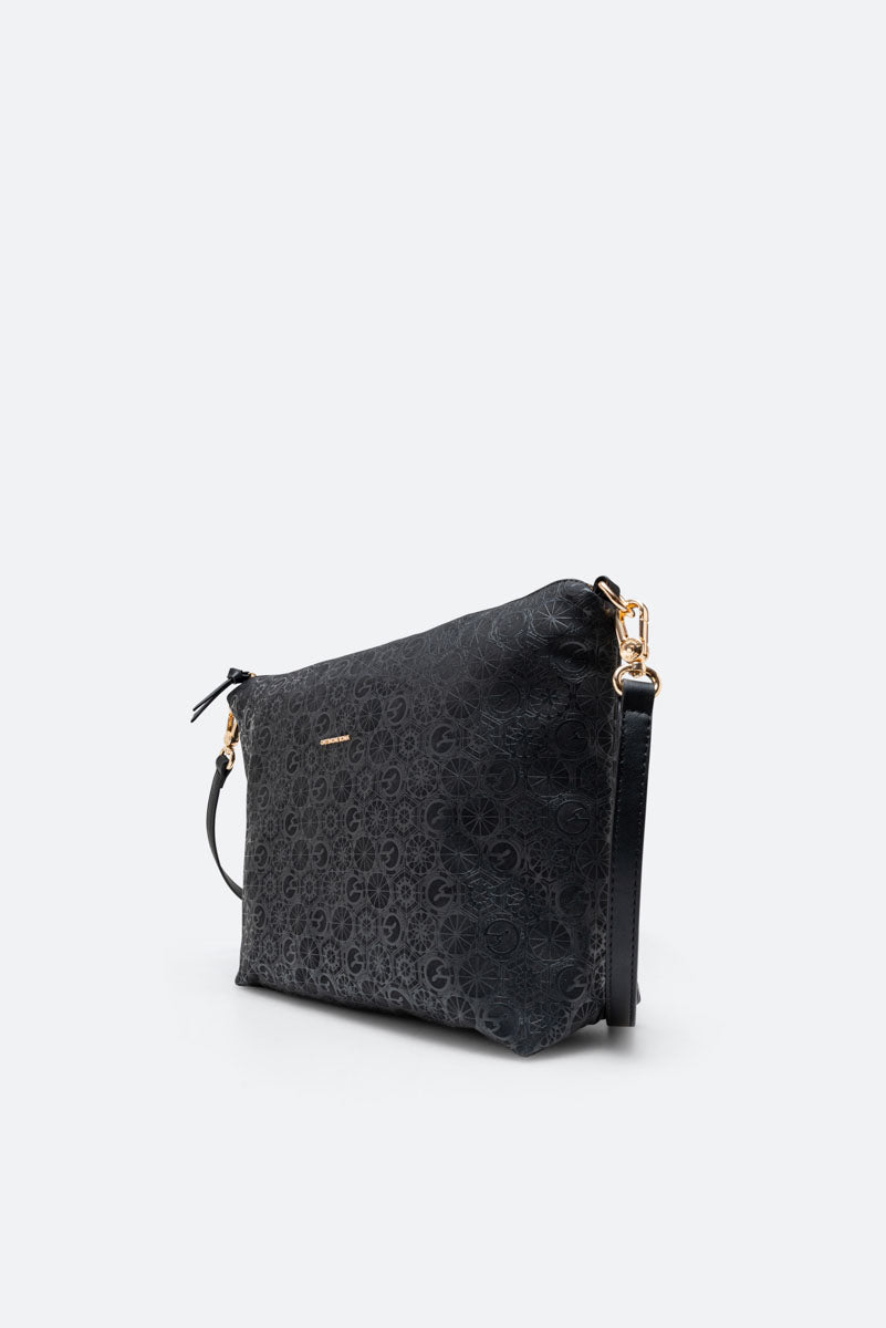 Tote bag reversibile Teodosia Casual Grande Nero