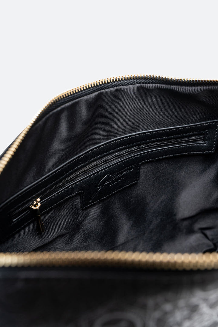 Tote bag reversibile Teodosia Casual Grande Nero