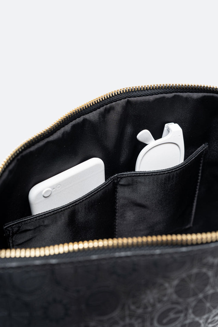 Tote bag reversibile Teodosia Casual Grande Nero