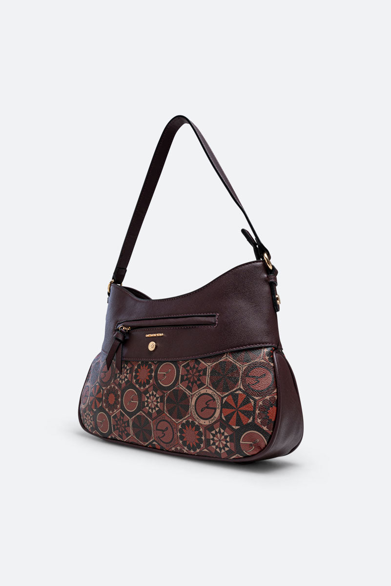 Hobo Bag Teodosia Garnet