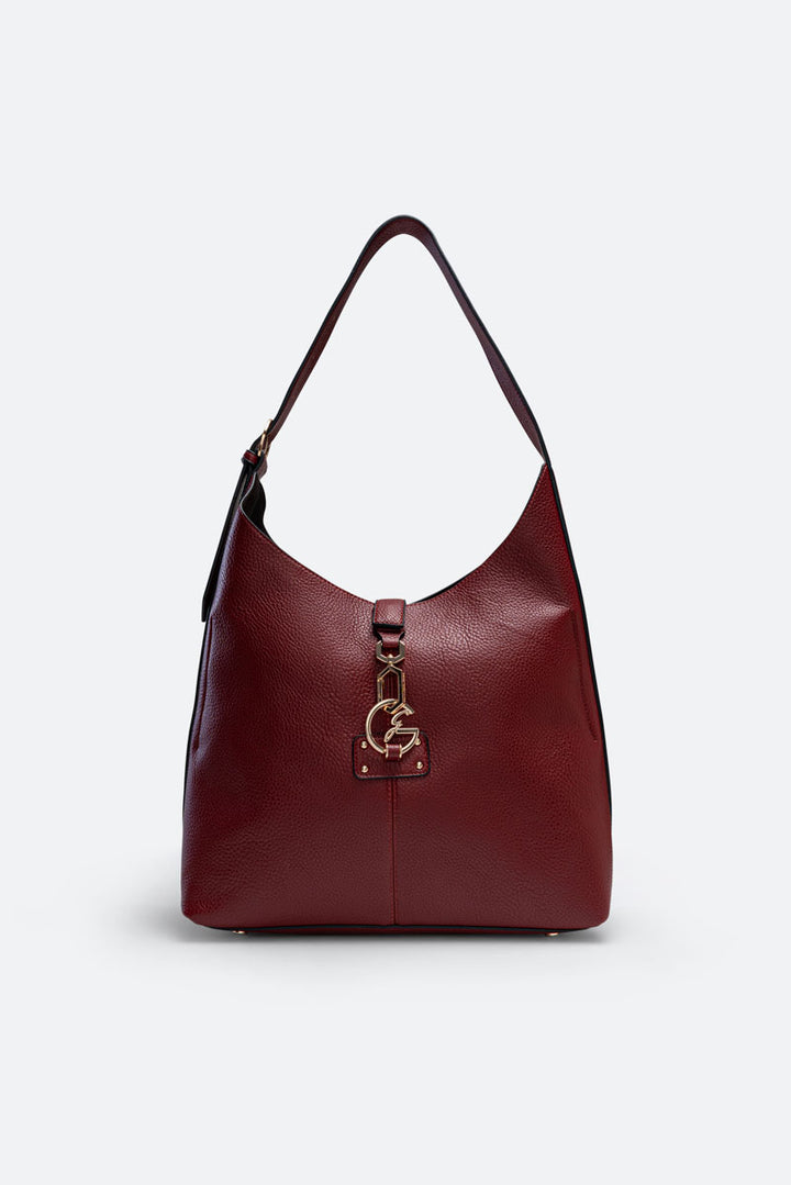 Hobo Lauren in pelle sintetica Rosso