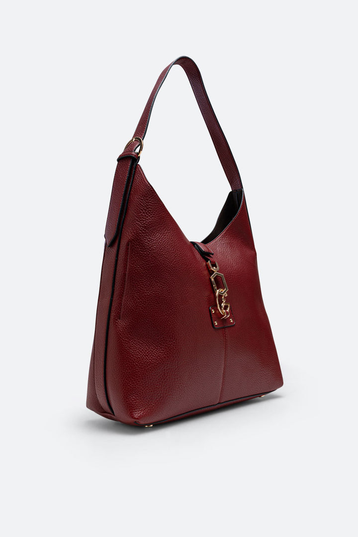 Hobo Lauren in pelle sintetica Rosso