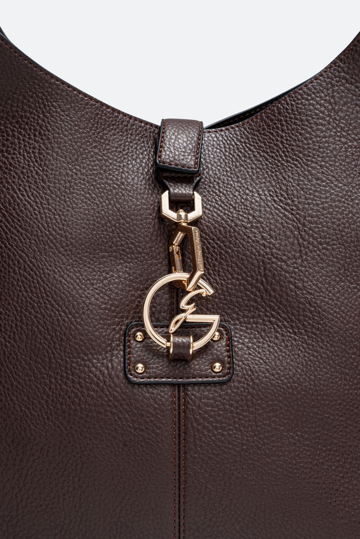 Hobo Lauren in pelle sintetica Marrone