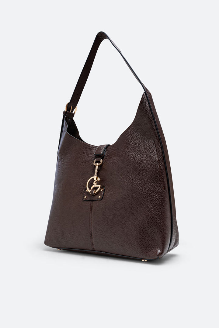 Hobo Lauren in pelle sintetica Marrone