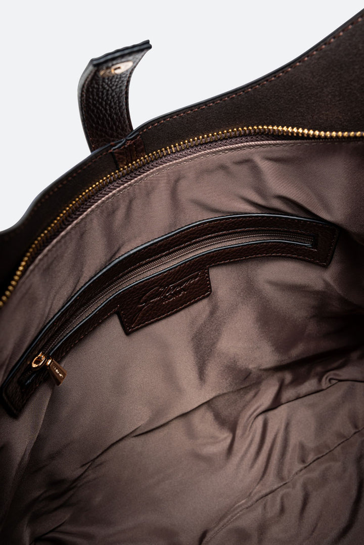 Hobo Lauren in pelle sintetica Marrone