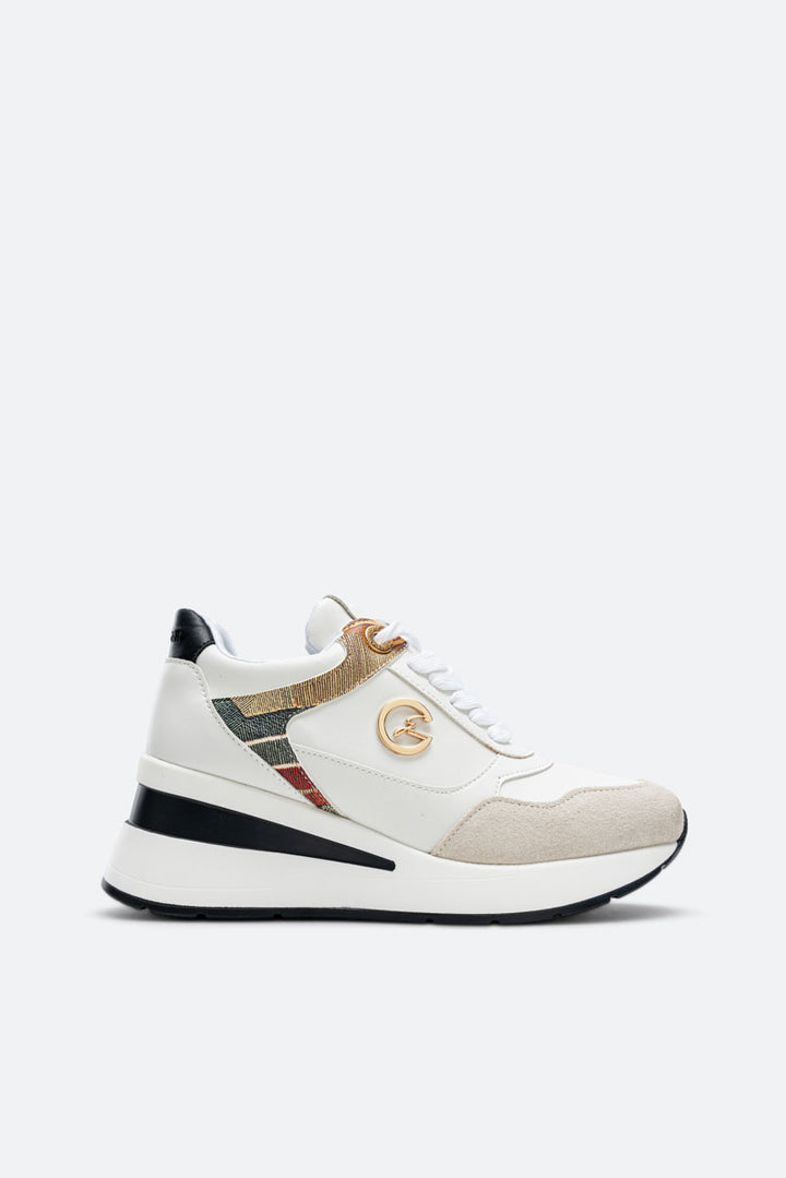 Edison Sneaker Calf PU/Planetarium White/Black/Classic