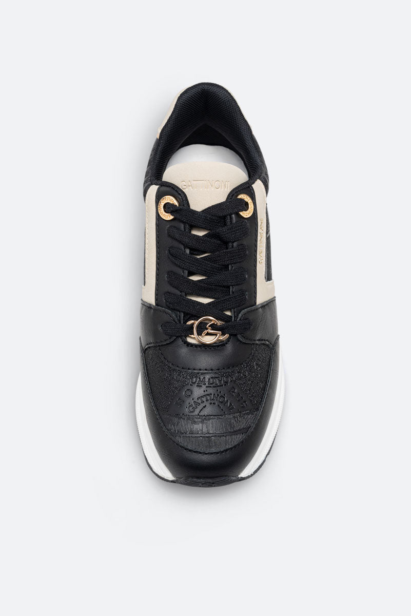 Sneaker New Edison PU Planetarium Nero