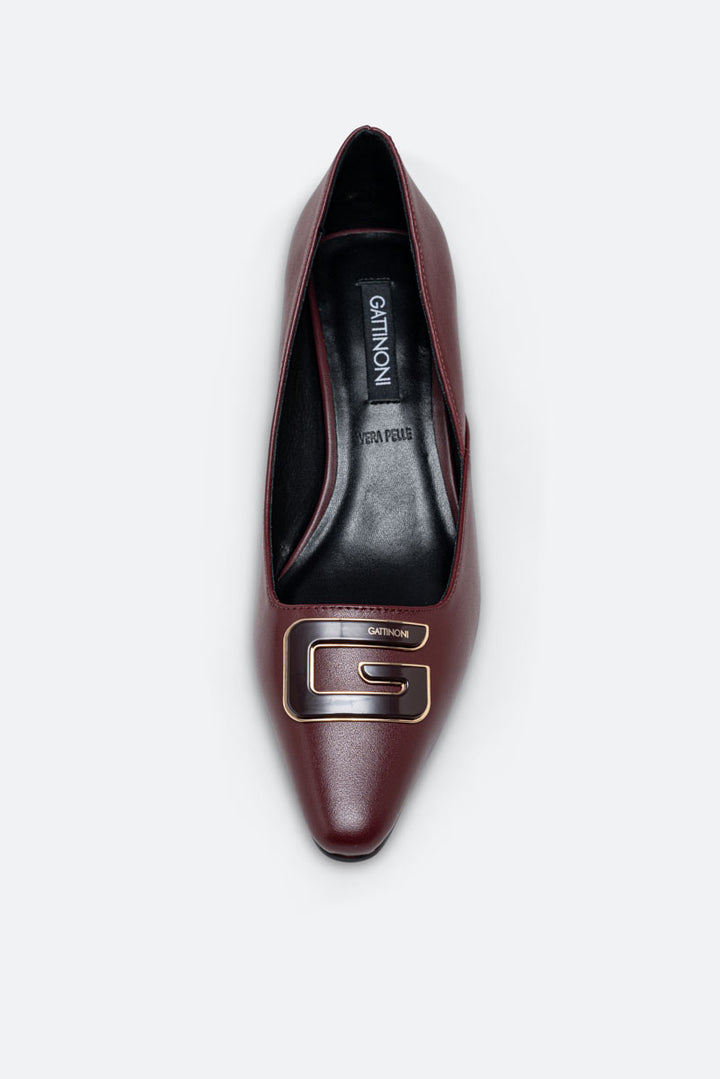 Decolleté Ipswich Pelle Vinaccia