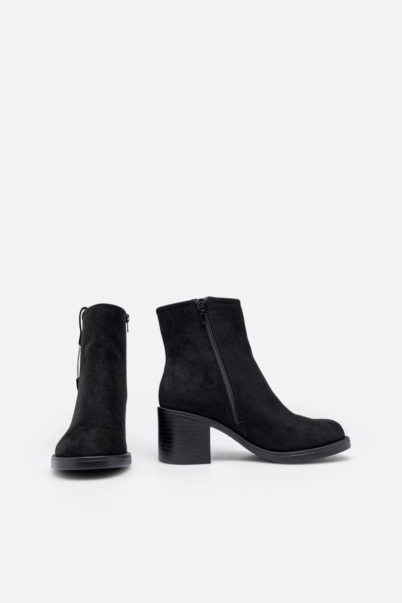 Stivaletto Tacco Medio Arvin Nero