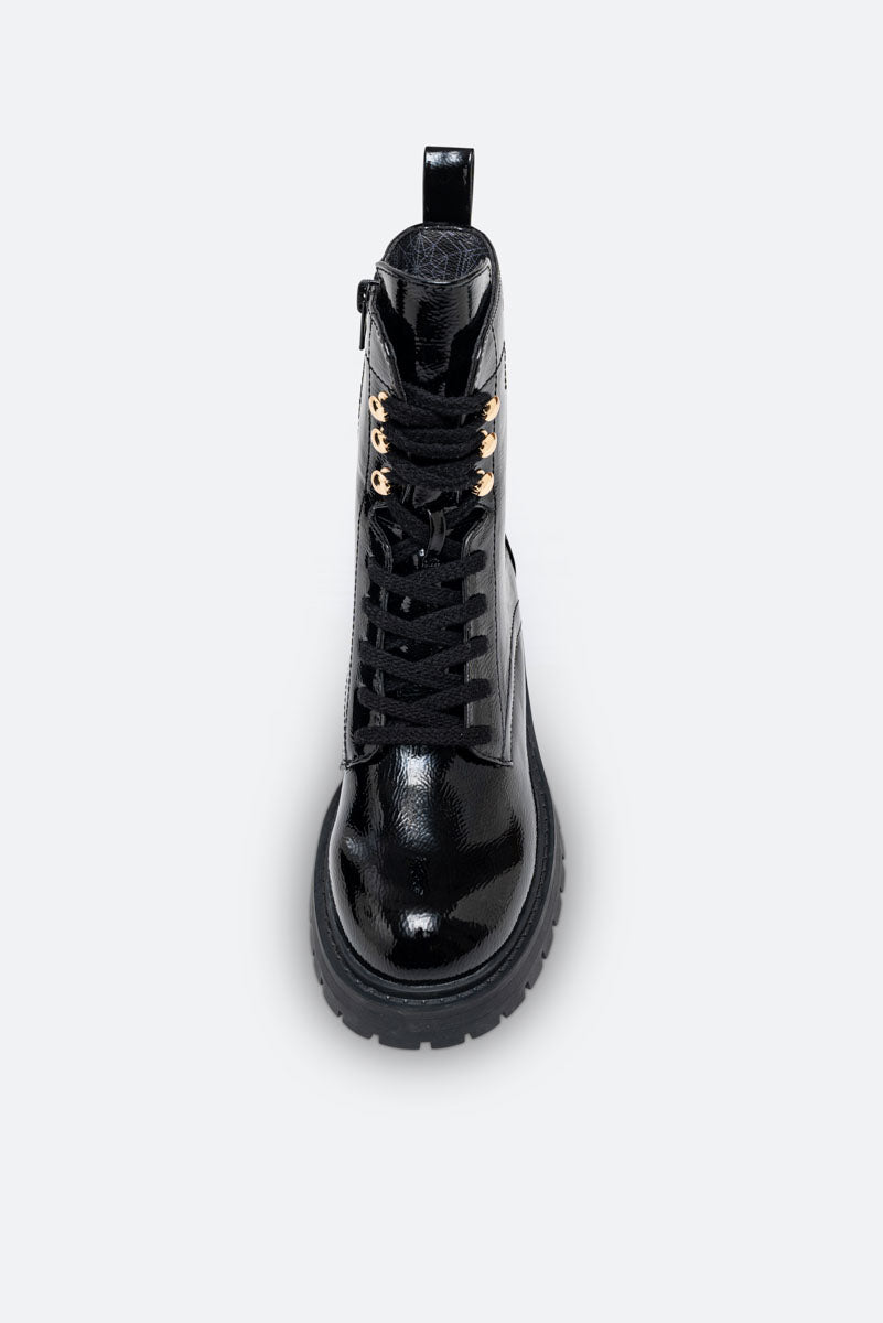 Stivaletto stringato Barrie Nero