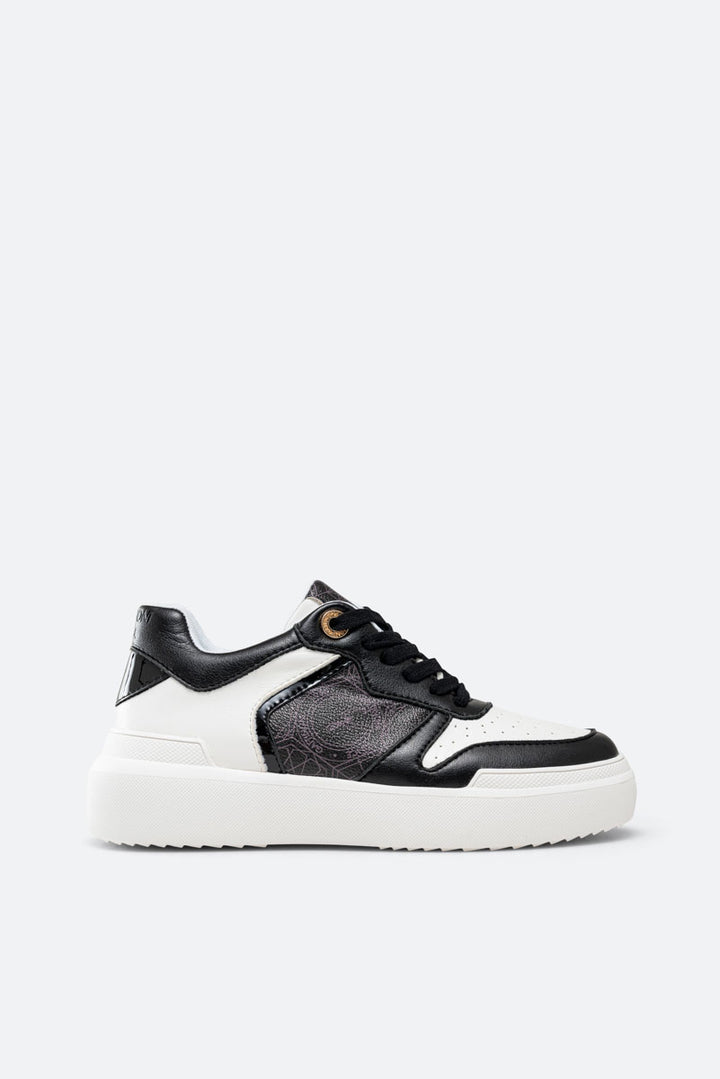 Leon Sneaker Calf PU/PVC Teodosia Black/White/Mono B