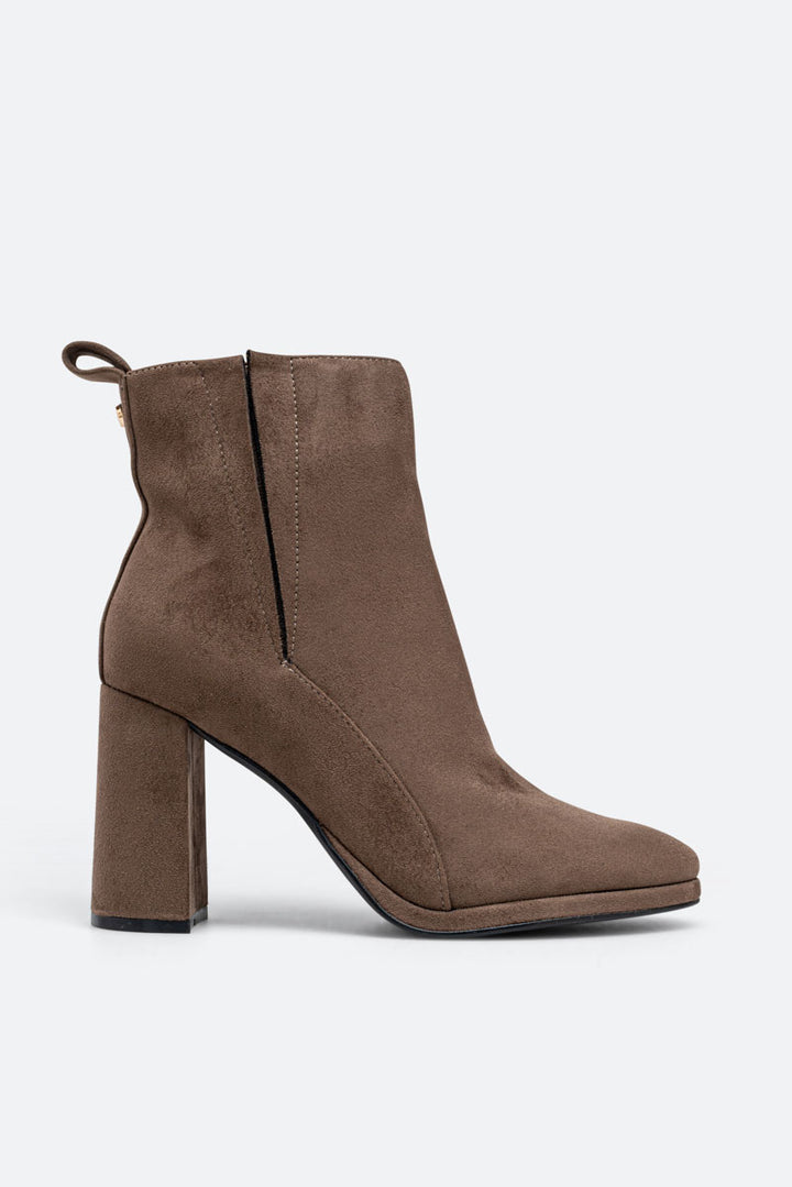 Stivaletto Mercy Suede PU Tortora