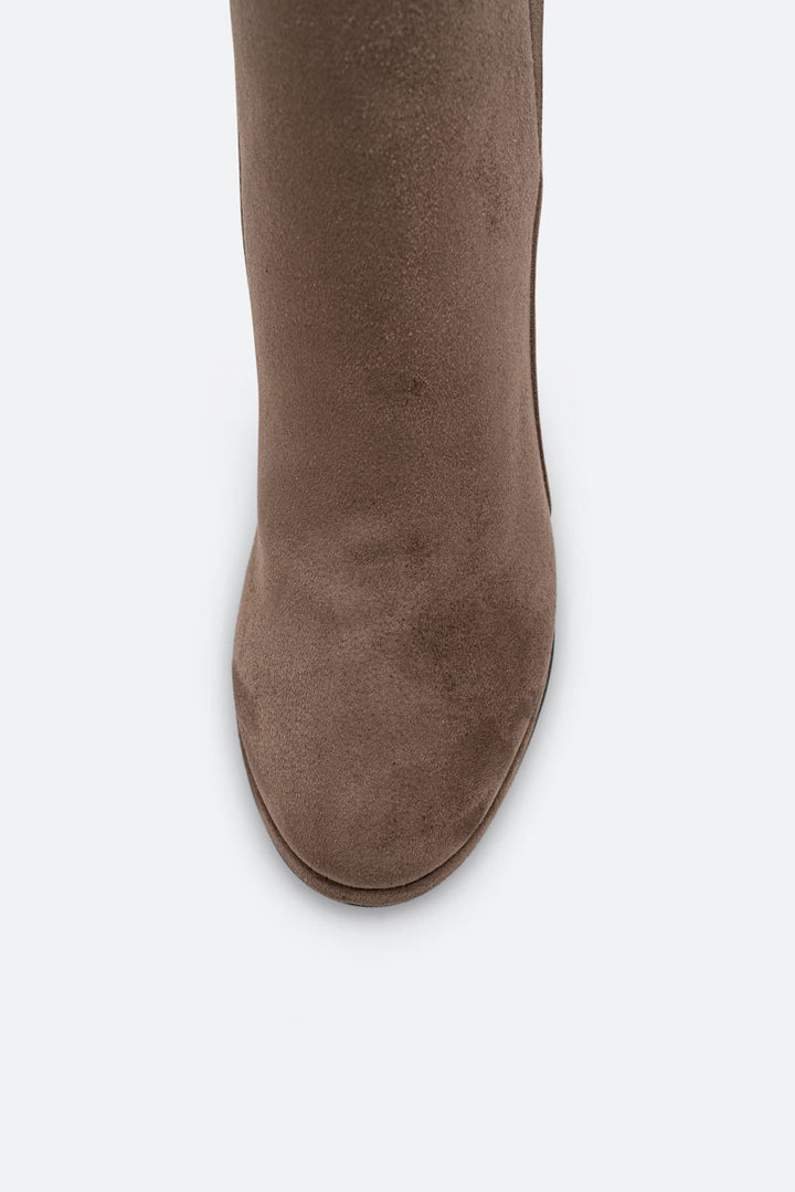 Stivaletto Mercy Suede PU Tortora
