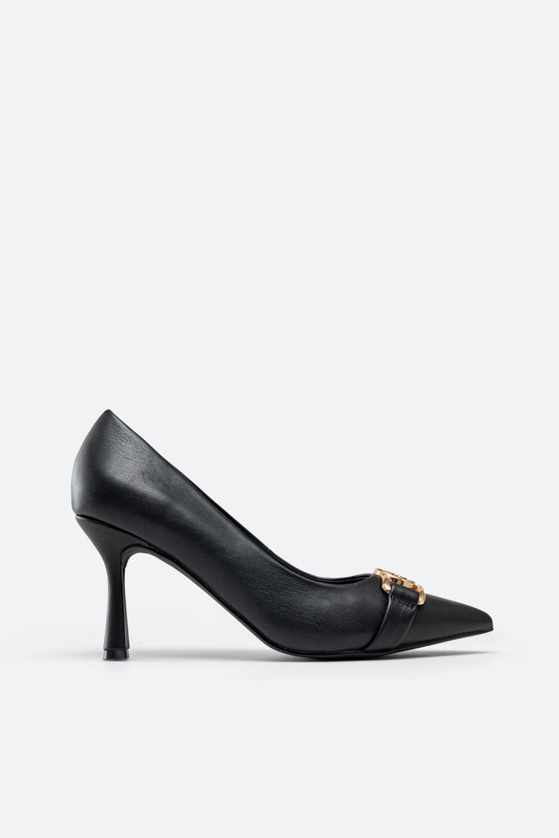 Miranda Shoe Decolleté Calf PU Black