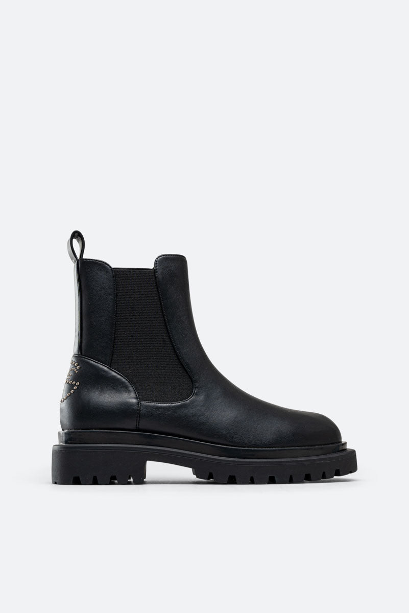 Ramsey Chelsea Boot Calf PU Black