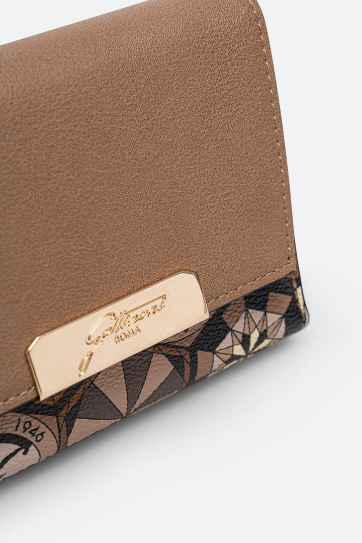 Portafoglio piccolo con patta Teodosia Desert
