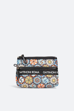 Multicolored beauty case for cosmetics 