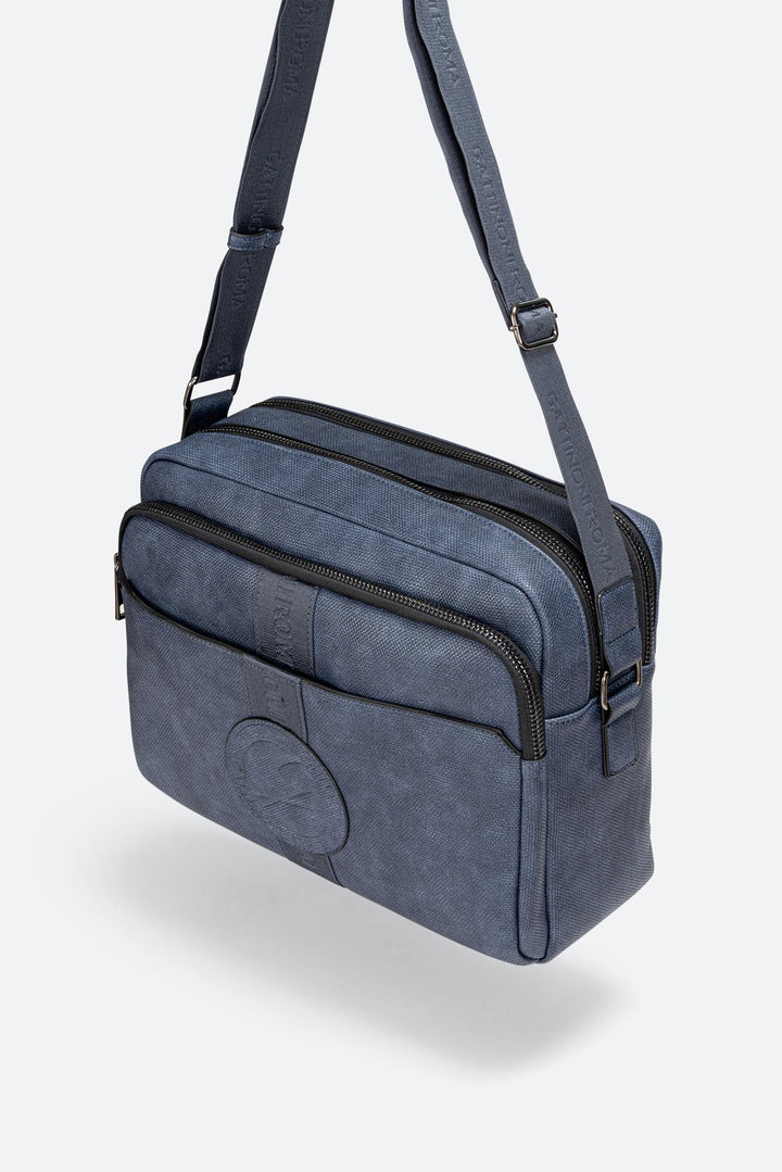 Messenger blu da uomo Gattinoni