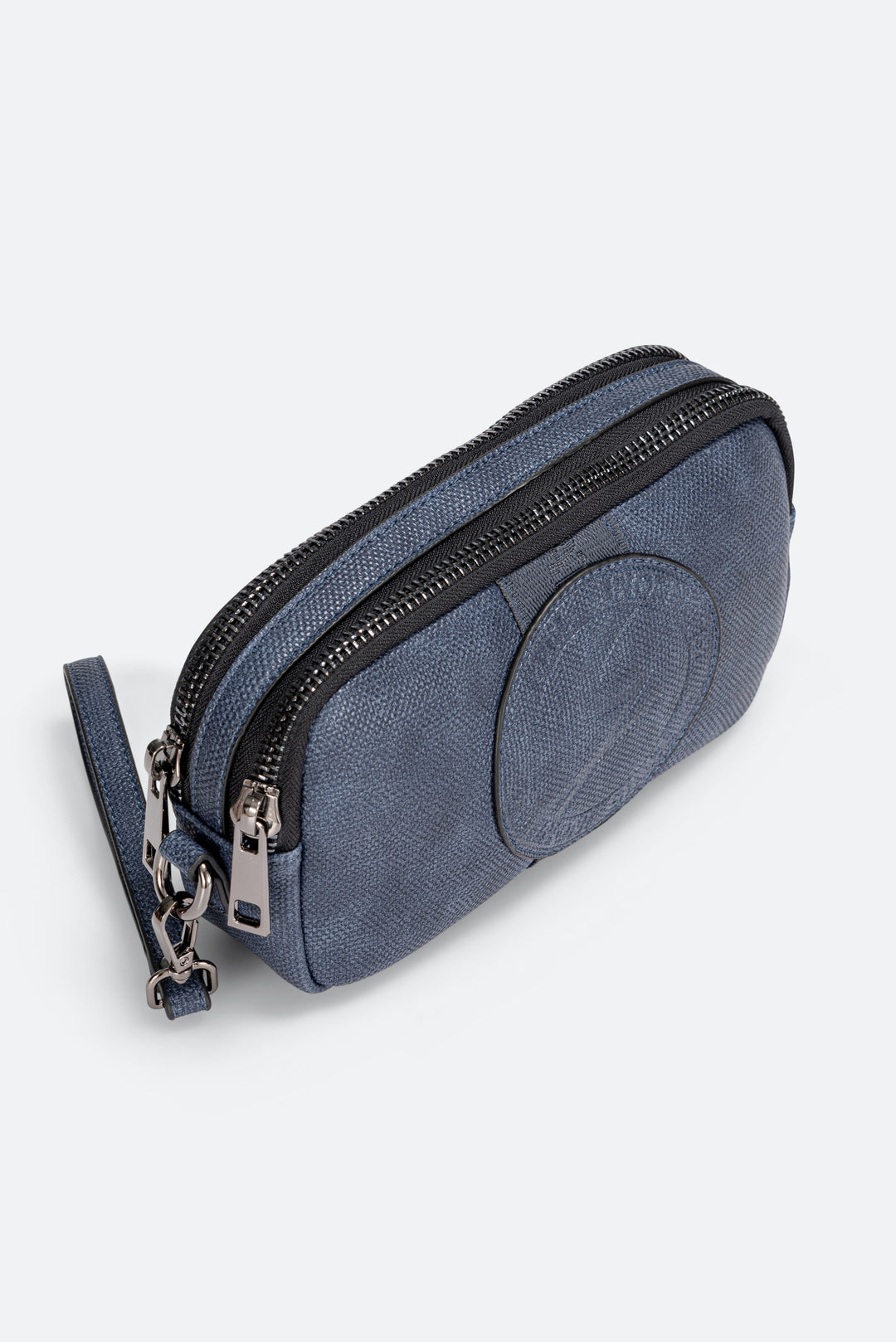 Beauty Tristan Texture con Logo in Rilievo colore Blu