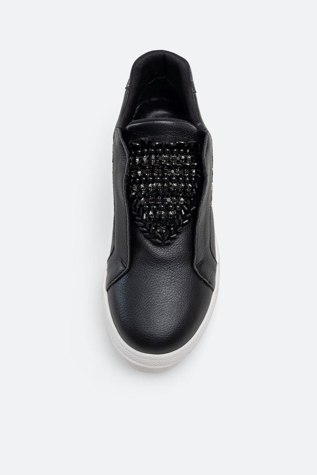 Sneaker Leon in similpelle colore nero