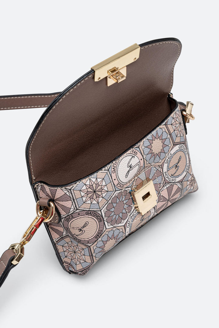 Marsupio Teodosia Powder dettagli rosa antico