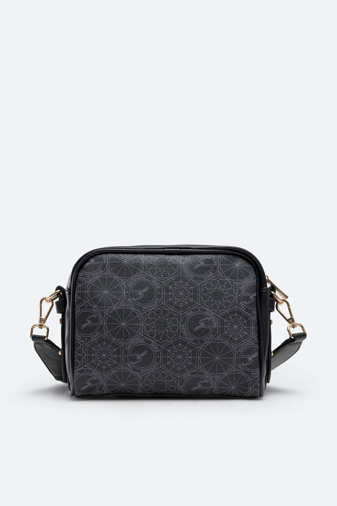 Tracolla con zip teodosia black – Gattinoni - Main Image