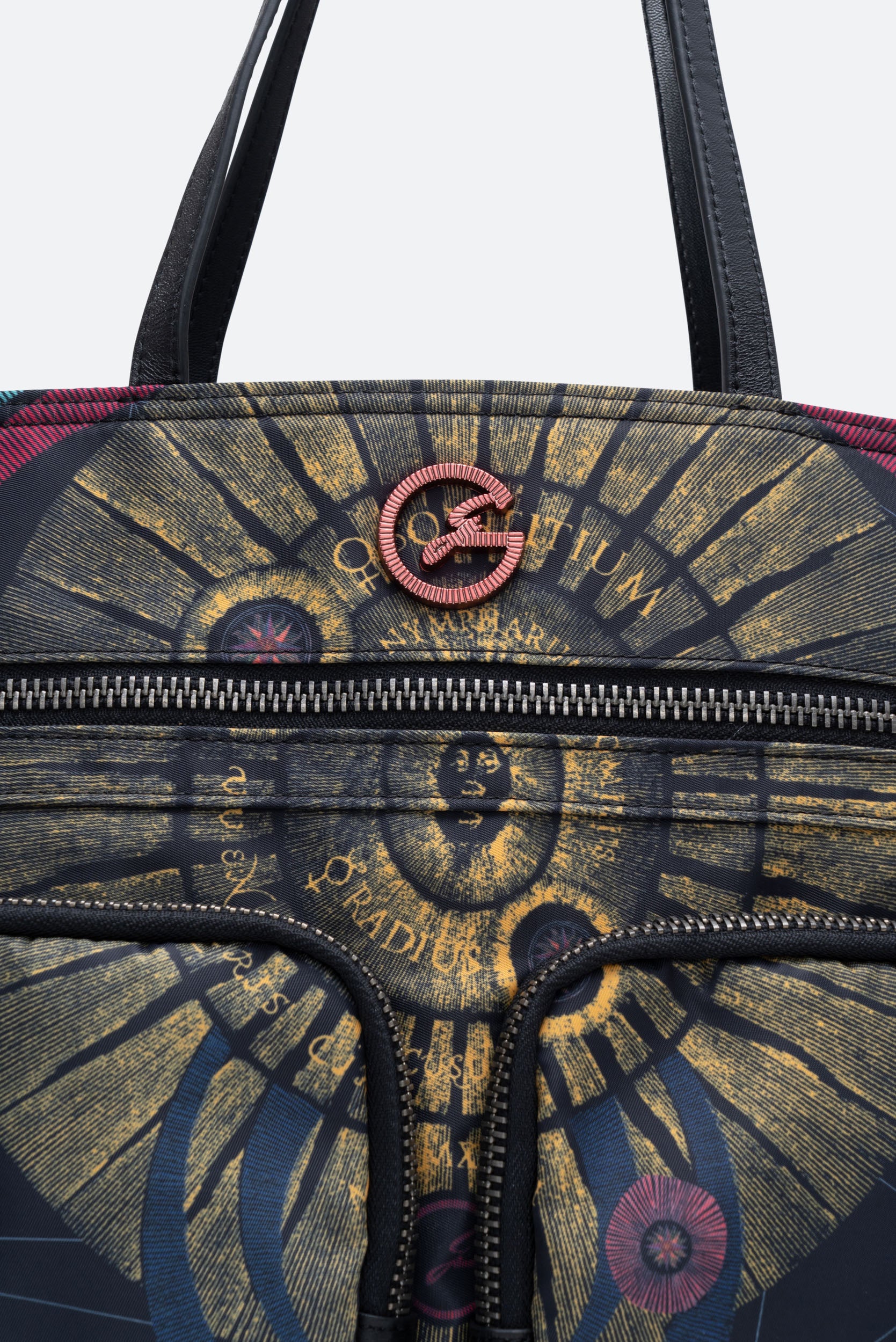 Planetarium Black reversible shopping bag – Gattinoni