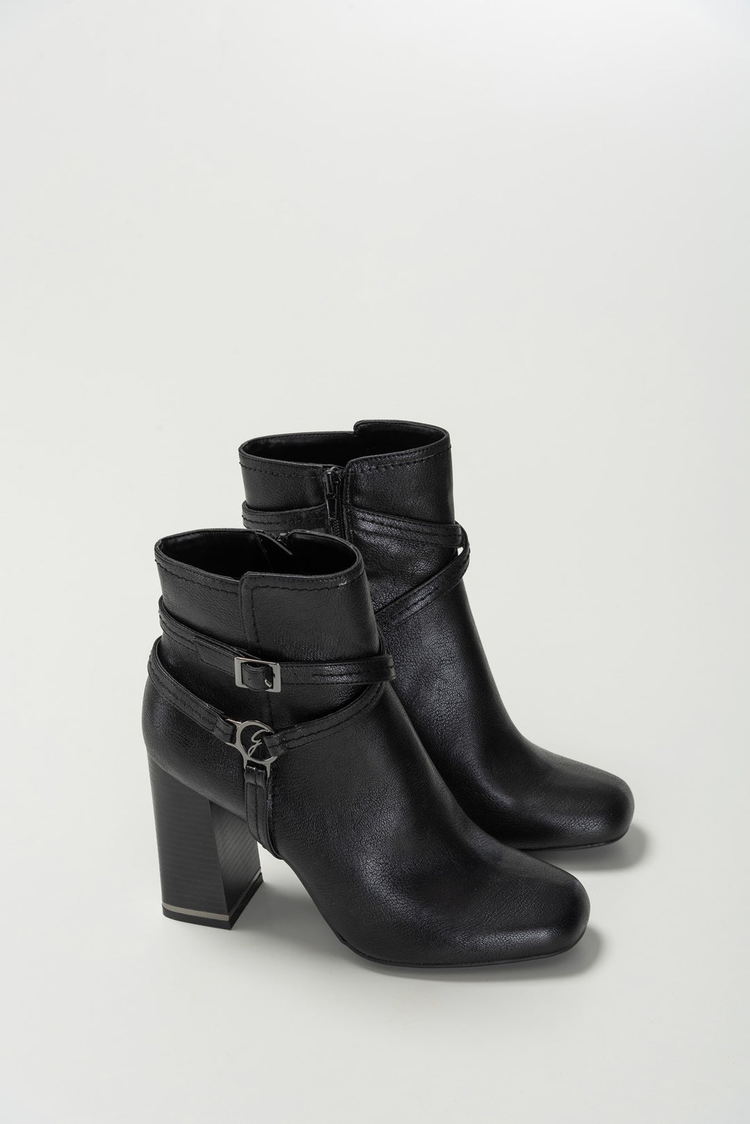 Woman Ankle Boot Calf PU Black