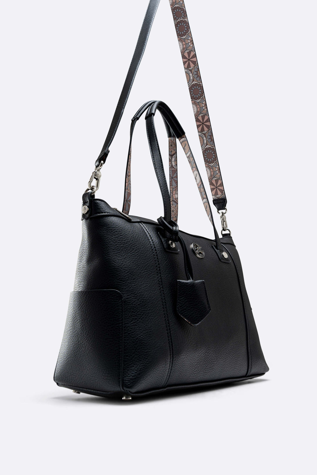 Shopping bag Denise Soft black