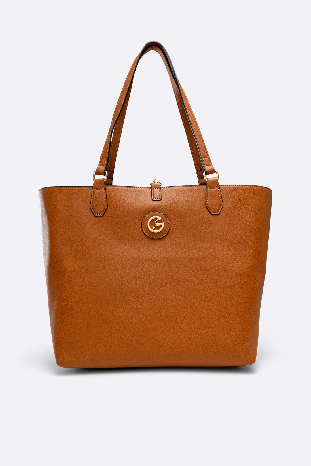 Shopping bag Reversible small New Teodosia mono brown – Gattinoni