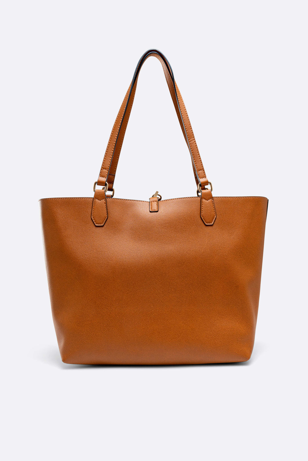 Shopping bag Reversible small New Teodosia mono brown